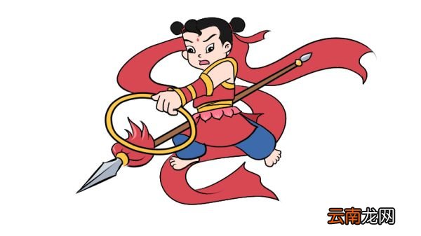 哪吒简笔画