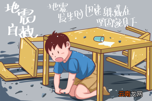 小学生地震逃生知识地震时什么姿势安全