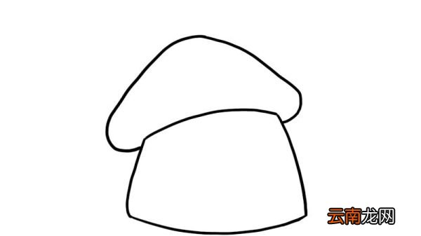 蘑菇房子简笔画 蘑菇房子怎么画