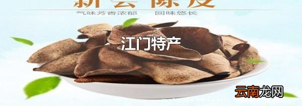 江门特产