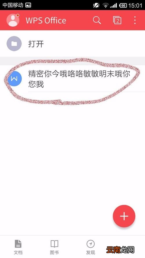 WPS Office APP查看文档信息的具体方法