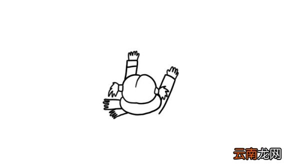贴福字简笔画