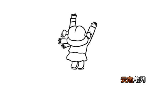 贴福字简笔画