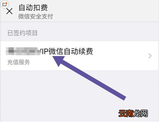 微信中将自动扣费取消具体操作步骤
