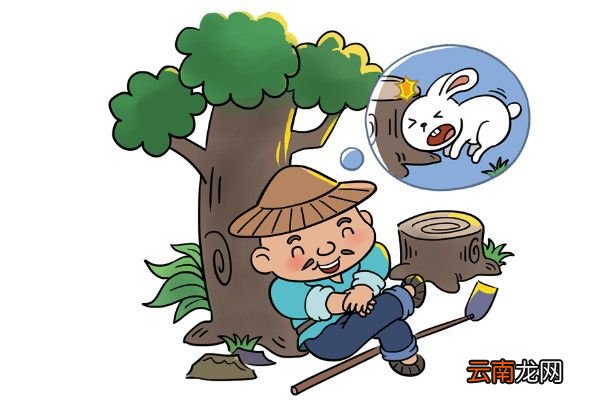 兔走触株折劲而死的意思是什么守株待兔讲的道理