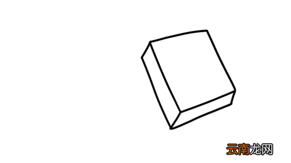 盒子简笔画 盒子的画法步骤