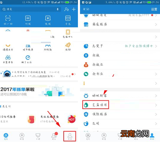支付宝APP取消芝麻服务协议授权的操作过程