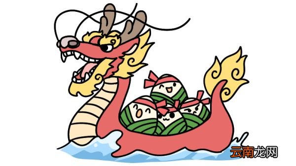 端午节简笔画怎么画端午节简笔画画法