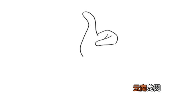 很棒手势简笔画怎么画 很棒手势简笔画