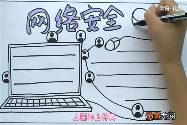 网络安全手抄报 网络安全手抄报怎么画