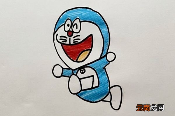 机器猫简笔画