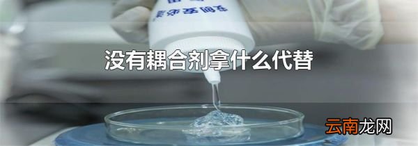 没有耦合剂拿什么代替