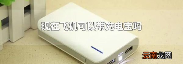现在飞机可以带充电宝吗