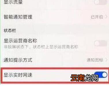 荣耀v20设置显示网速具体操作步骤
