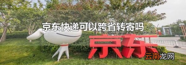 京东快递可以跨省转寄吗