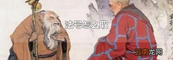 法号怎么取