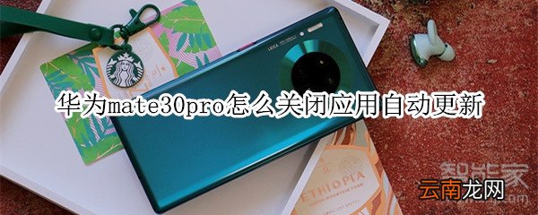 华为mate30pro怎么关闭应用自动更新