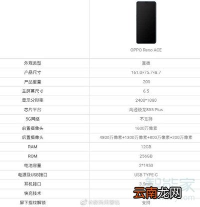 Reno Ace有没有面部解锁