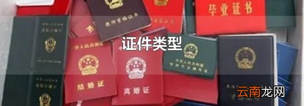 证件类型