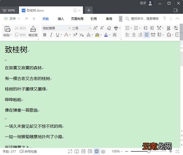 wps2019中更换皮肤具体操作步骤