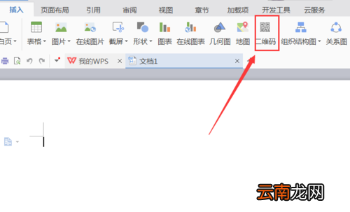 使用WPS制作出一个二维码具体操作流程