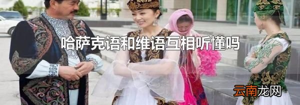 哈萨克语和维语互相听懂吗