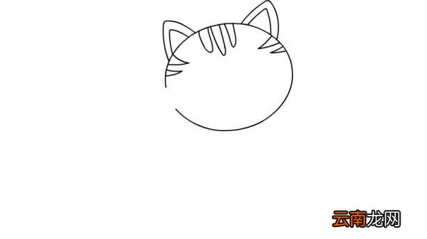 小猫咪简笔画画法