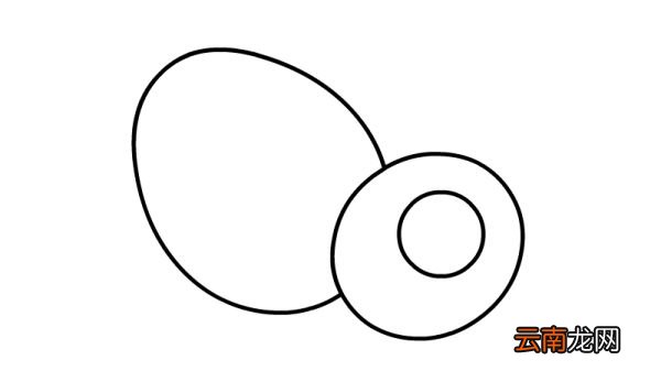 端午节咸鸭蛋简笔画画法端午节咸鸭蛋简笔画步骤