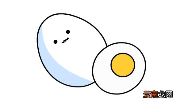 端午节咸鸭蛋简笔画画法端午节咸鸭蛋简笔画步骤