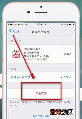 苹果手机中取消订阅具体步骤介绍