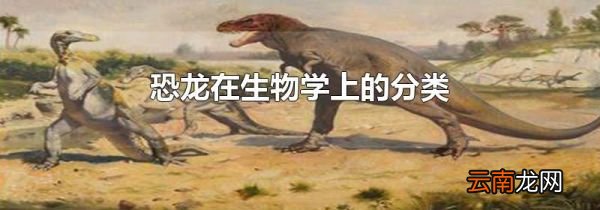 恐龙在生物学上的分类