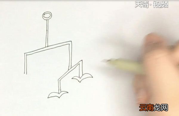 风铃简笔画