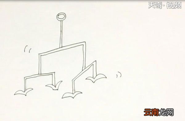 风铃简笔画