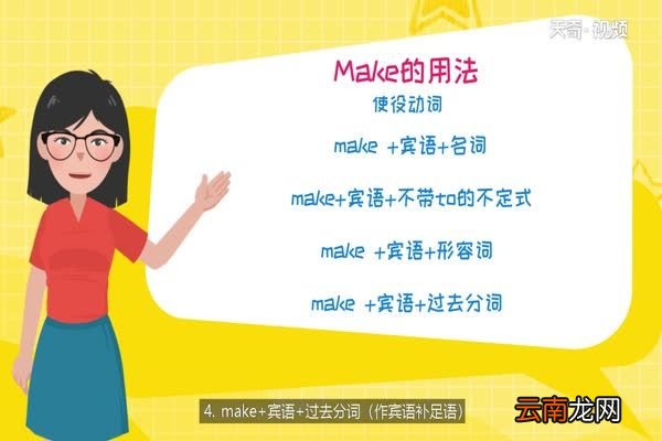 make的用法