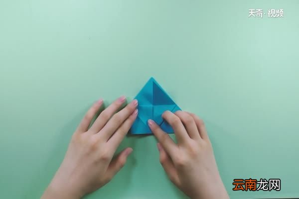 教堂怎么折 教堂的简单折法