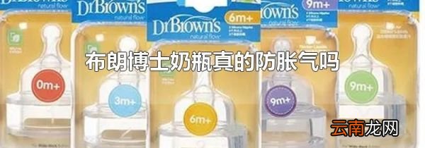 布朗博士奶瓶真的防胀气吗