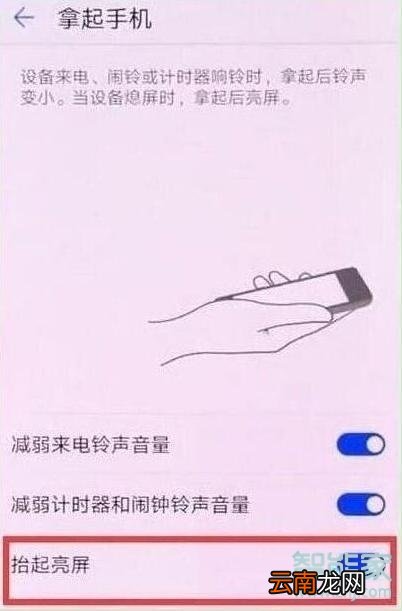 荣耀20s怎么设置抬手亮屏