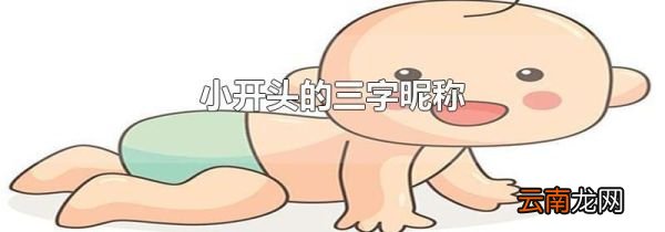 小开头的三字昵称
