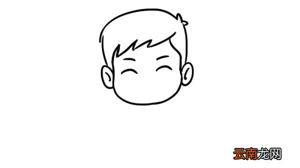 医护人员简笔画带口罩防护服