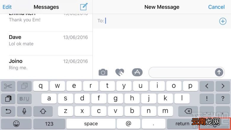 iOS 10 教程：如何在短信应用中发送手写的内容