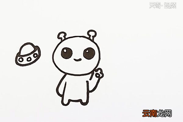 外星人简笔画