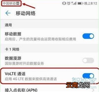 荣耀20s怎么打开volte