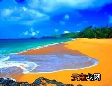 世界上有橙色的沙滩吗？