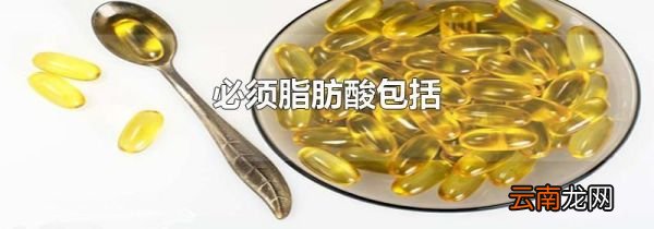 必须脂肪酸包括