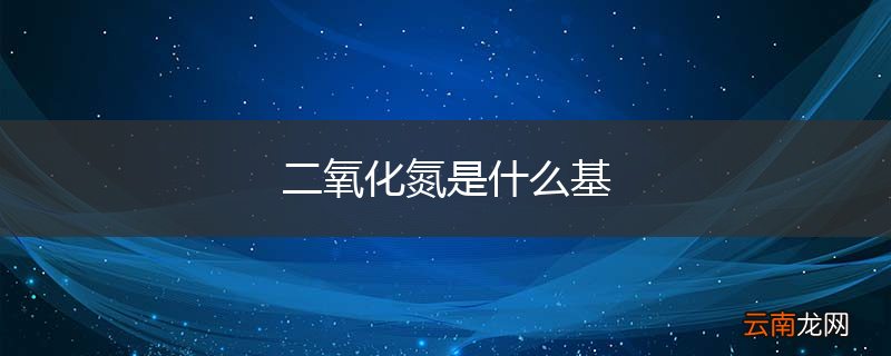 二氧化氮是什么基