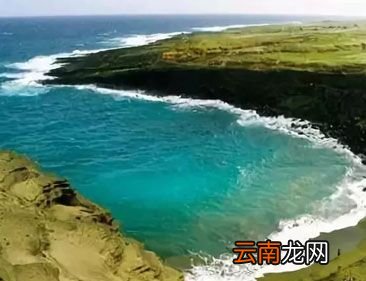 世界上有绿色的沙滩吗？