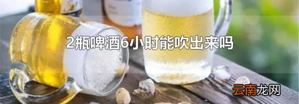 2瓶啤酒6小时能吹出来吗