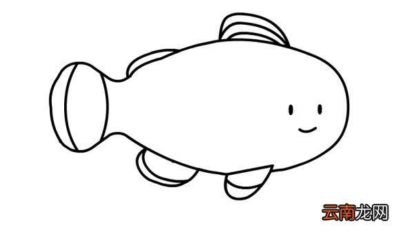 鲤鱼简笔画怎么画怎么画鲤鱼简笔画