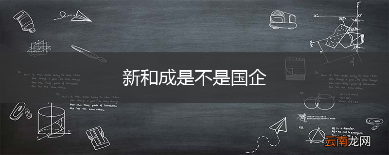 新和成是不是国企