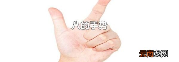 八的手势